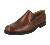 Uomo Clarks Slip On Scarpe Eleganti Un Aldric Infilare