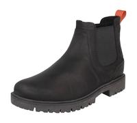 Uomo Clarks Pelle Casual Elegante Slip / da Infilare Stivali Chelsea Rossdale