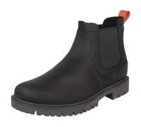 Uomo Clarks Pelle Smart Stivali Chelsea - Rossdale Top