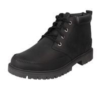 Uomo Clarks Stivaletti IN Pelle Stringati Rossdale Medio