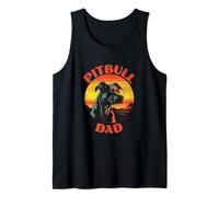 Uomo Classic Pitbull Dad, Father's Day Present for Pittie Dad Canotta