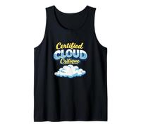 Uomo Cloud Critica certificata Divertente Cloud Guardare per Nephophile Canotta