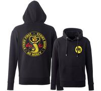 Uomo Cobra Kai Dojo Formazione Felpa Karate Kid Larusso Strike Primo Rétro 80s