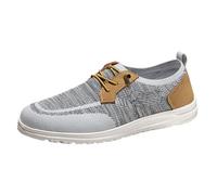 Uomo Comode Leggero Scarpe Traspirante in Tela da Passeggio con Suola Morbida Casual Jogging Trekking Tennis Outdoor Fitness