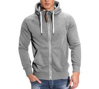 Uomo con Cappuccio Zip Giacca Leggera da Esterno con Tasche Pullover Hoodie Casual Maniche Lunghe Sportiva Felpa Classiche a Tinta Unita Comoda Jogging Abbigliamento Traspiranti Autunnale E Invernale