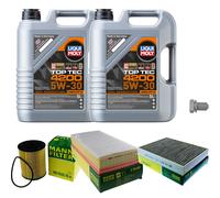 UOMO Controllo Set 10 L LIQUI MOLY TOP TEC 4200 5W-30 Per PORSCHE VW CAYENNE