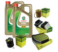 UOMO Controllo Set 10L CASTROL EDGE 5W-30 C3 Per Mercedes-Benz E-Class