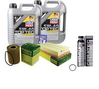 UOMO Controllo Set 10L Liqui Moly Top Tec 4100 5W-40 Per Porsche Cayenne S