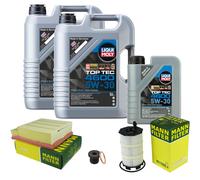 UOMO Controllo Set 11 L LIQUI MOLY Top Tec 4600 5W-30 Per Audi A4 Avant RS4