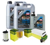 UOMO Controllo Set 11 L LIQUI MOLY TOP TEC 4600 5W-30 Per AUDI A6 ALLROAD