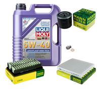 UOMO Controllo Set 5 L LIQUI MOLY Leichtlauf High Tech 5W-40 Per KIA Soul AM