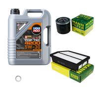UOMO Controllo Set 5 L LIQUI MOLY TOP TEC 4200 5W-30 Per KIA Soul II PS 1.6