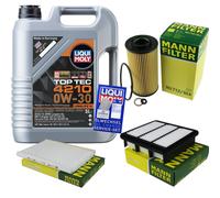 UOMO Controllo Set 5 L Liqui Moly Top Tec 4210 0W-30 Per KIA Cee'D SW 1.6