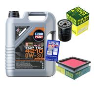 UOMO Controllo Set 5 L Liqui Moly Top Tec 4210 0W-30 Per Nissan Note 1.4