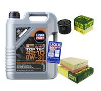 UOMO Controllo Set 5 L Liqui Moly Top Tec 4210 0W-30 Per Renault Megane II