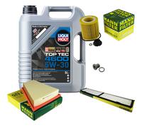 UOMO Controllo Set 5 L LIQUI MOLY Top Tec 4600 5W-30 Per BMW X1 sDrive20i