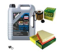 UOMO Controllo Set 5 L LIQUI MOLY Top Tec 4600 5W-30 Per BMW X1 sDrive20i Z4