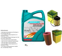UOMO Controllo Set 5L ADDINOL 0540 SUPER LIGHT 5W-40 Per Lancia Delta III