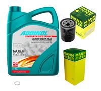 UOMO Controllo Set 5L ADDINOL 0540 SUPER LIGHT 5W-40 Per Suzuki Samurai SJ