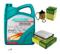 UOMO Controllo Set 5L ADDINOL 0540 SUPER LIGHT 5W-40 Per Toyota Verso _R2_