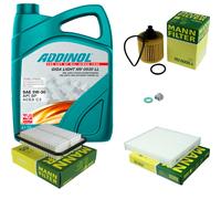 UOMO Controllo Set 5L ADDINOL GIGA LIGHT MV 0530 LL 5W-30 Per Toyota Verso