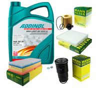 UOMO Controllo Set 5L ADDINOL GIGA LIGHT MV 0530 LL 5W-30 Per Toyota Verso S