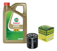 UOMO Controllo Set 5L CASTROL EDGE 5W-30 C3 Per Chevrolet Spark 1.0 1.2 Aveo