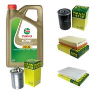 UOMO Controllo Set 5L CASTROL EDGE 5W-30 C3 Per Seat Cordoba Vario 1.9 TDi