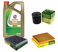 UOMO Controllo Set 5L CASTROL EDGE 5W-30 C3 Per Toyota Prius 1.8 Hybrid