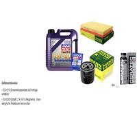 UOMO Controllo Set 5L Liqui Moly Leichtlauf 5W-40 Per Suzuki Swift III 1.3