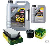 UOMO Controllo Set 6 L LIQUI MOLY Top Tec 4100 5W-40 Per KIA Cee'D JD Pro