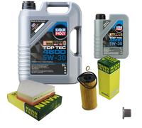 UOMO Controllo Set 6 L LIQUI MOLY Top Tec 4600 5W-30 Per BMW 3er Touring