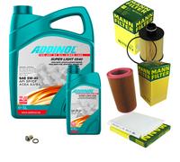 UOMO Controllo Set 6L ADDINOL 0540 SUPER LIGHT 5W-40 Per Lancia Delta III