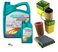 UOMO Controllo Set 6L ADDINOL 0540 SUPER LIGHT 5W-40 Per Lancia Delta III