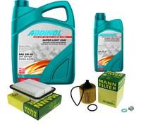 UOMO Controllo Set 6L ADDINOL 0540 SUPER LIGHT 5W-40 Per Toyota Verso _R2_