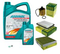 UOMO Controllo Set 6L ADDINOL GIGA LIGHT MV 0530 LL 5W-30 Per Toyota Verso