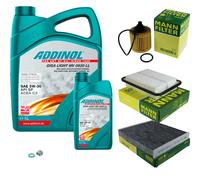 UOMO Controllo Set 6L ADDINOL GIGA LIGHT MV 0530 LL 5W-30 Per Toyota Verso