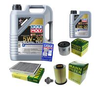 UOMO Controllo Set 6L Liqui Moly 5W-30 Per Ford Kuga II 1.5 EcoBoost 1.6