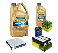 UOMO Controllo Set 6L RAVENOL HLS 5W-30 Per KIA Sportage 2.0 GDi