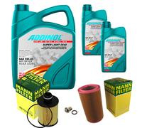 UOMO Controllo Set 7L ADDINOL 0540 SUPER LIGHT 5W-40 Per Lancia Delta III