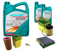 UOMO Controllo Set 7L ADDINOL 0540 SUPER LIGHT 5W-40 Per Lancia Delta III