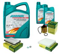 UOMO Controllo Set 7L ADDINOL GIGA LIGHT MV 0530 LL 5W-30 Per Toyota Verso