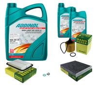 UOMO Controllo Set 7L ADDINOL GIGA LIGHT MV 0530 LL 5W-30 Per Toyota Verso