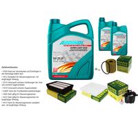 UOMO Controllo Set 7L ADDINOL SUPER LIGHT 5W-40 Per Citroën C-Crosser EP