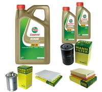 UOMO Controllo Set 7L CASTROL EDGE 5W-30 C3 Per Seat Cordoba Vario 1.9 TDi