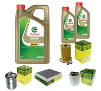 UOMO Controllo Set 7L CASTROL EDGE 5W-30 C3 Per Seat Ibiza IV 1.6 TDi