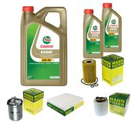 UOMO Controllo Set 7L CASTROL EDGE 5W-30 C3 Per Seat Ibiza IV 1.6 TDi