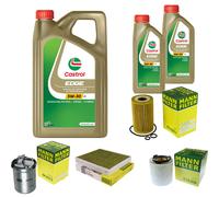 UOMO Controllo Set 7L CASTROL EDGE 5W-30 C3 Per Seat Ibiza IV 1.6 TDi