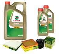 UOMO Controllo Set 7L CASTROL EDGE 5W-30 C3 Per Toyota Prius 1.8 Hybrid