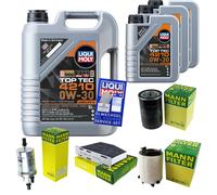 UOMO Controllo Set 8 L Liqui Moly Top Tec 4210 0W-30 Per VW Golf VI 1.6 Audi
